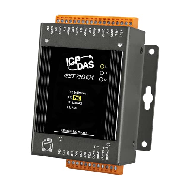 PET-7H16M ICP DAS USA INC  Controllers - PLC Modules